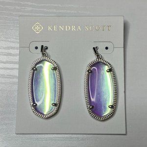 NWT Kate Spade Elle Silver Drop Earrings